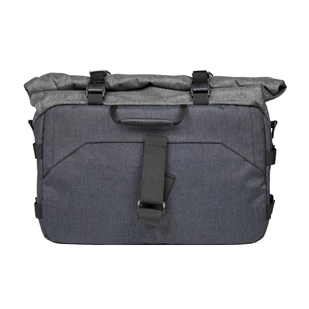 Motorcycle saddle bag 38L blue and silver made for triumph speed 400