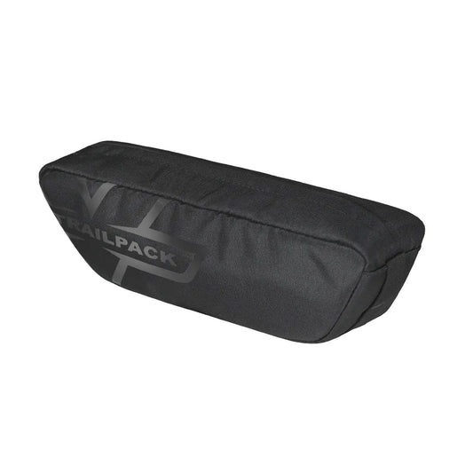 Motorcycle black  handlebar trailpack 