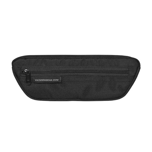 Motorcycle black  handlebar trailpack 