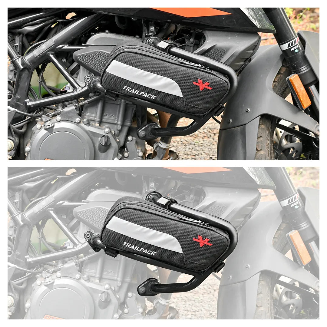 Motorcycle trail pack waterproof black for ktm adv 250/390 20-24