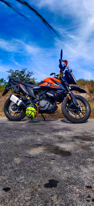 Motorcycle trail pack waterproof black for ktm adv 250/390 20-24