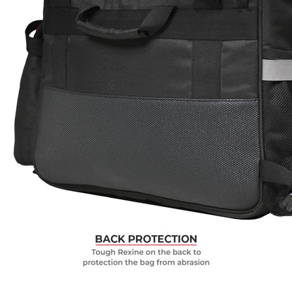 Motorcycle saddle bag 52L waterproof black 