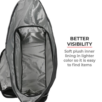 Motorcycle saddle bags 70L Black, waterproof, molle system, reinforced