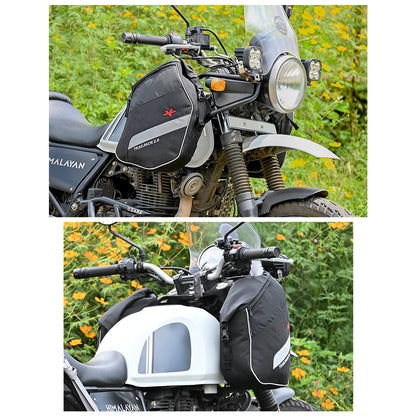 Motorycle waterproof  black trailpack for himalayan 411 2020