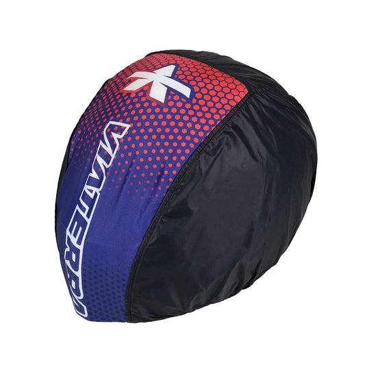 Motorcycle helmet bag red & blue