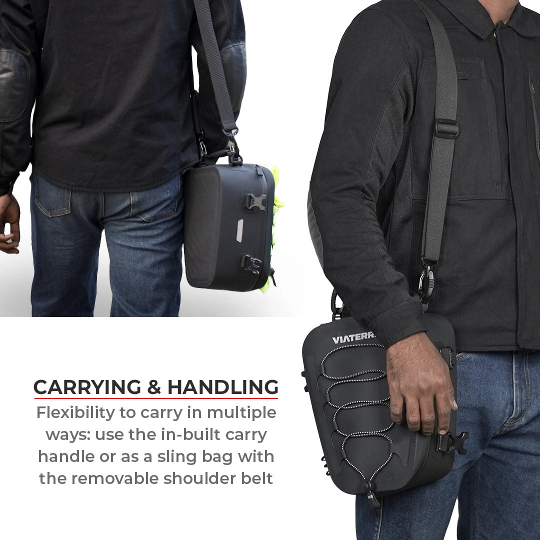 Motorcycle tail seat bag waterproof 6L waterproof