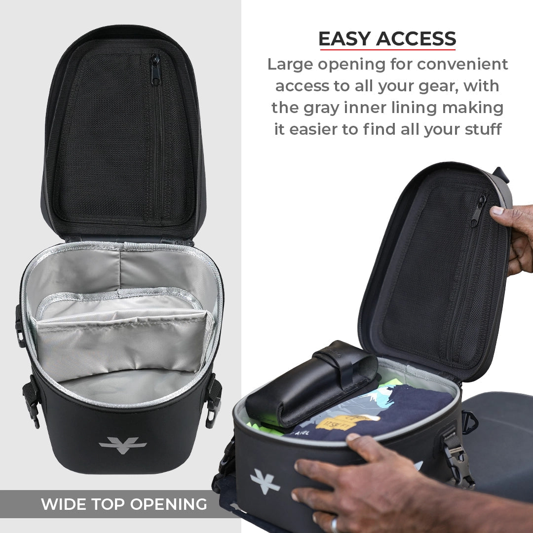 Motorcycle tail seat bag waterproof 6L waterproof