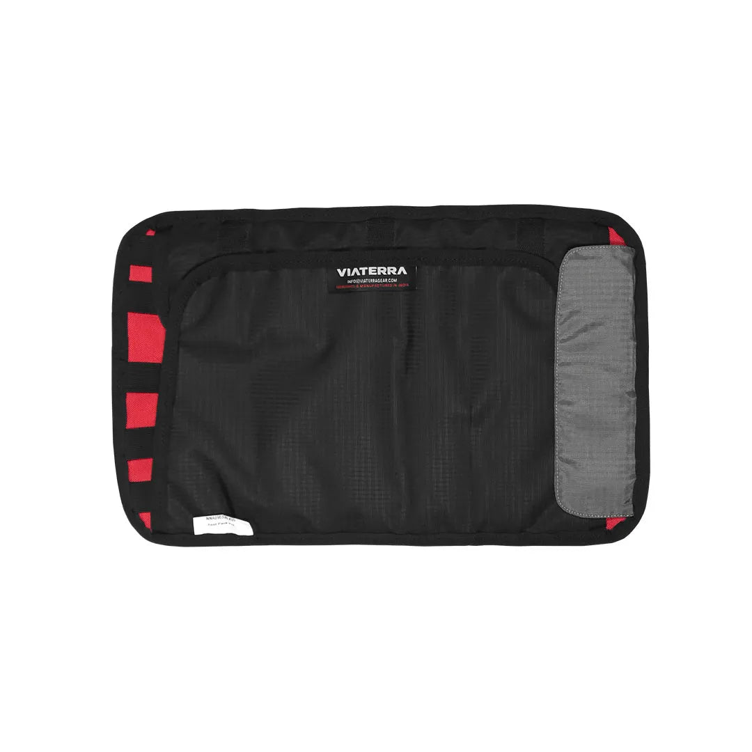 Motorcycle black tool storage pack bag 