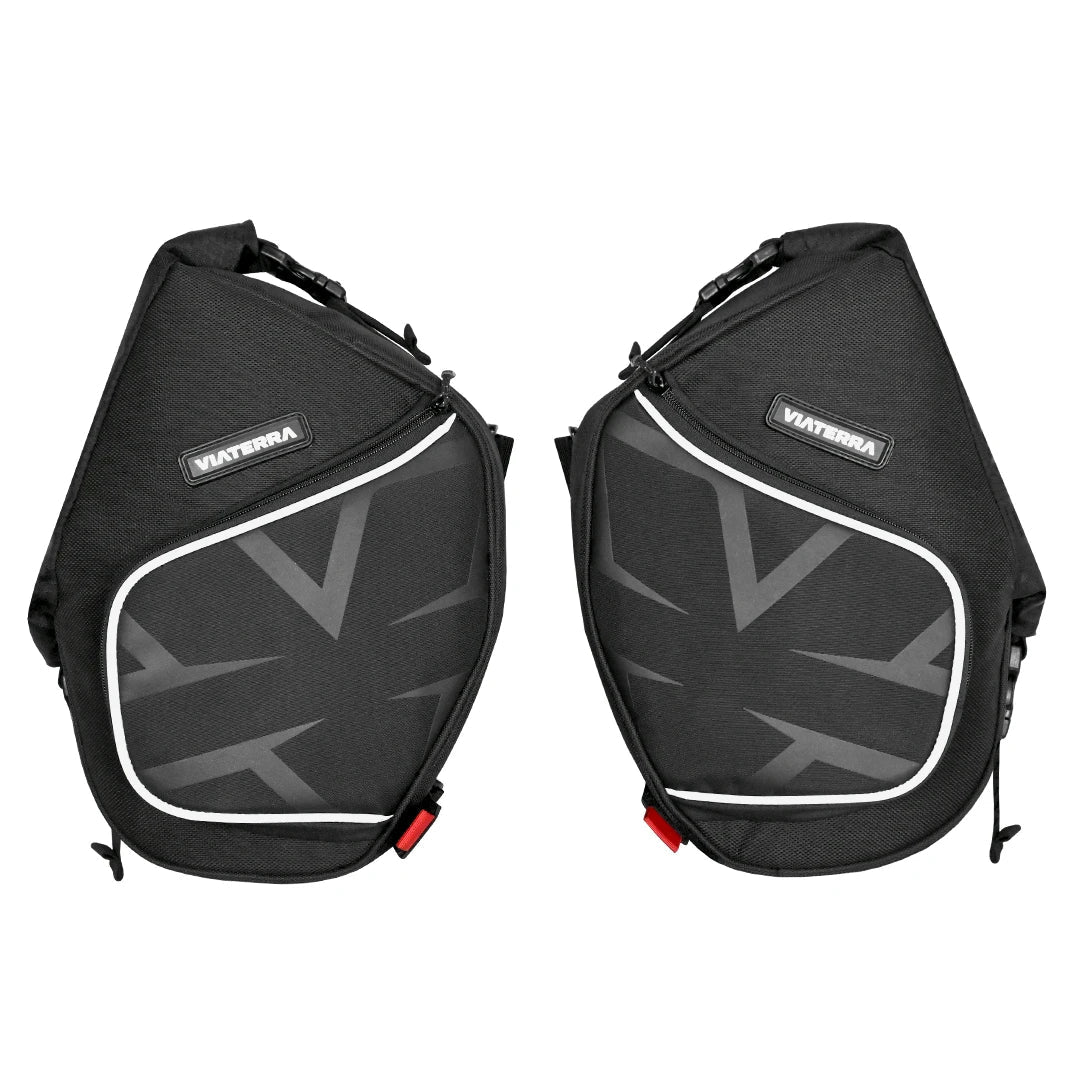 Motorcycle off road trail pack black waterproof for himalayan 450