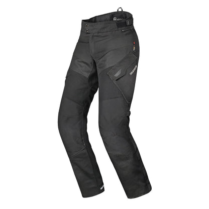 Motorcycle riding pants black - cordura, mesh, ripstop 