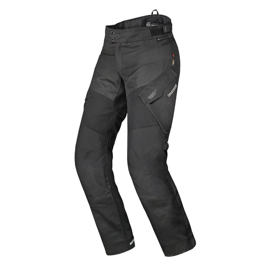 Motorcycle riding pants black - cordura, mesh, ripstop 