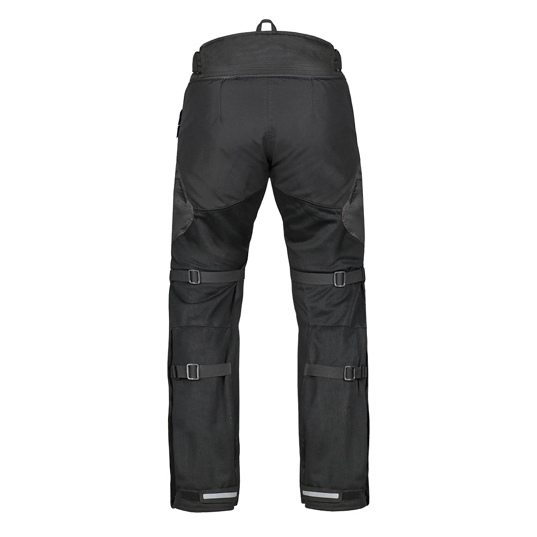 Motorcycle riding pants black - cordura, mesh, ripstop  