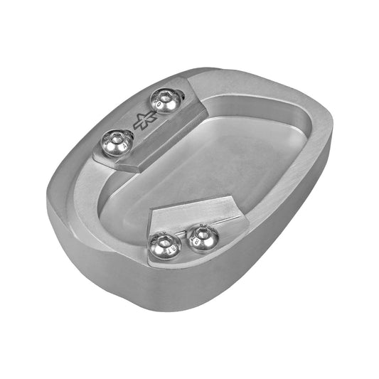 Motorcycle side stand shoe stainless steel for royal enfield himalayan 450 