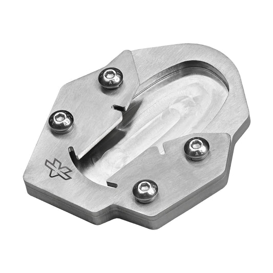 Motorcycle side stand extender / side stand shoe stainless steel for suzuki v-strom 250 sx