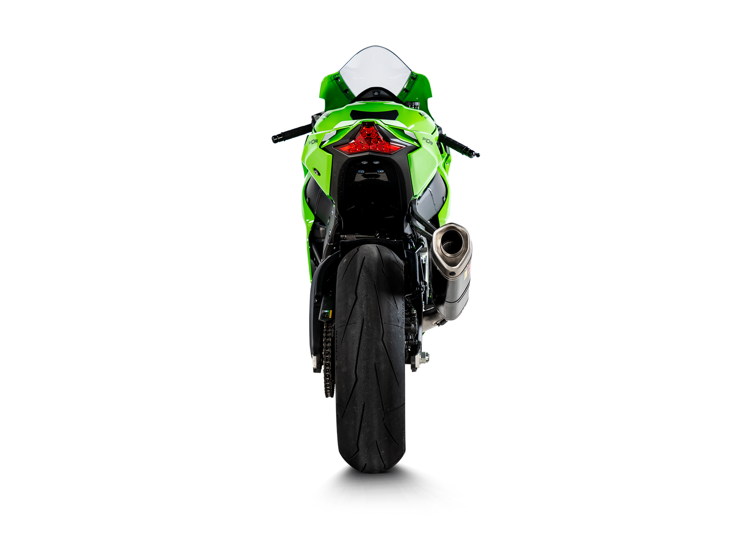 Kawasaki zx10r Racing line carbon full system akrapovic motorcycle exhaust