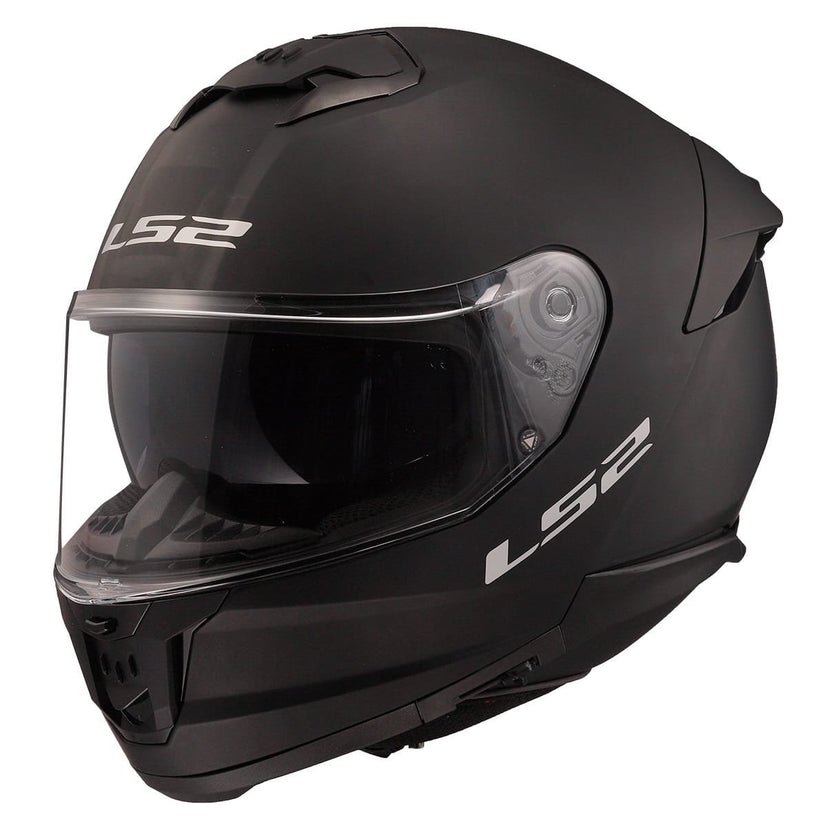 LS2 FF320 Stream II Solid Matt Black - 06