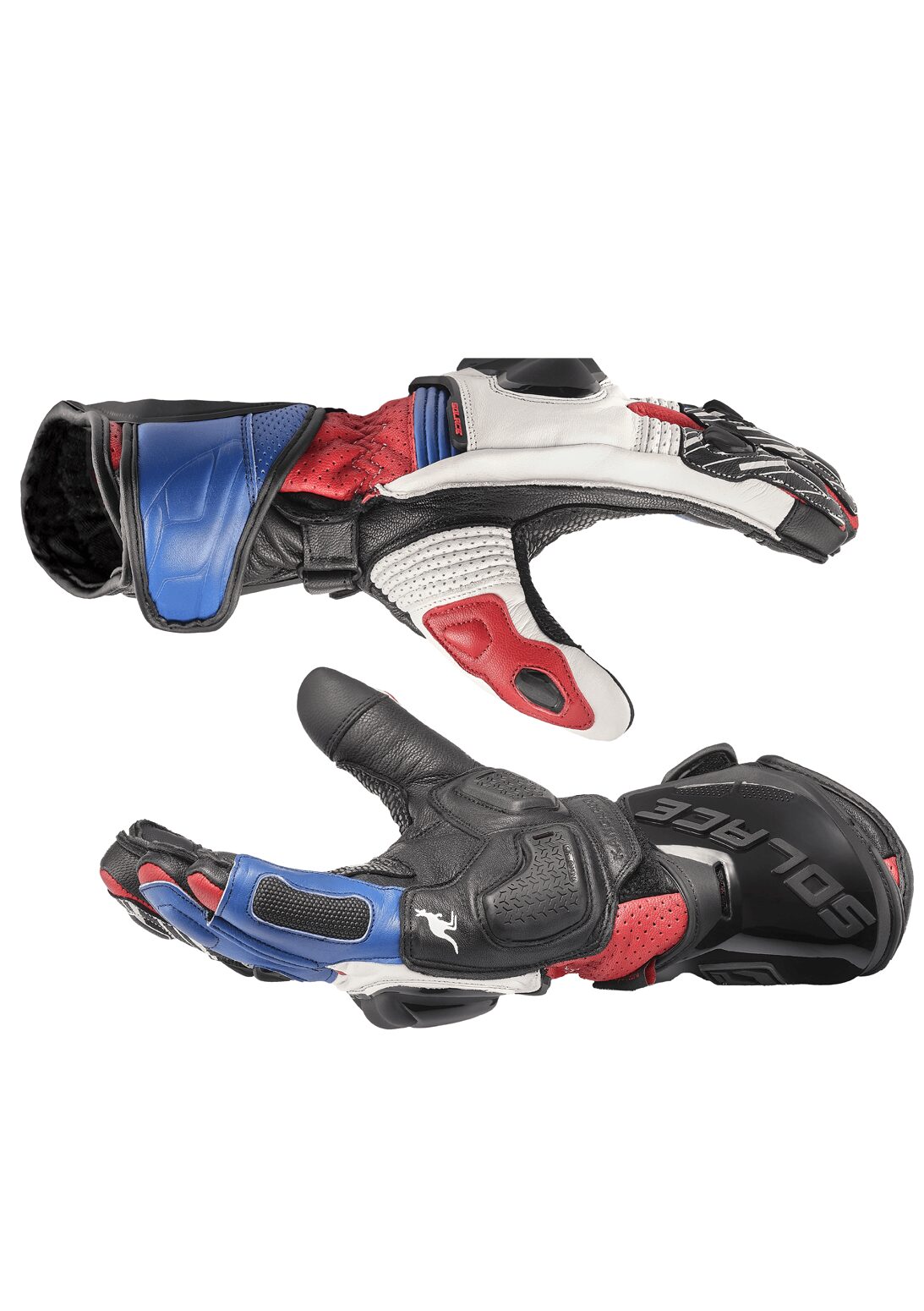 Solace Furious Gloves V3.0 CE White - Blue