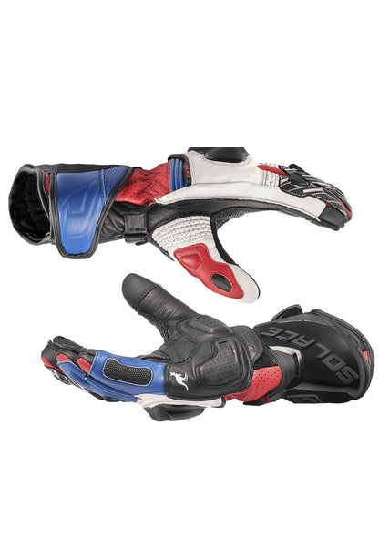 Solace Furious Gloves V3.0 CE White - Blue