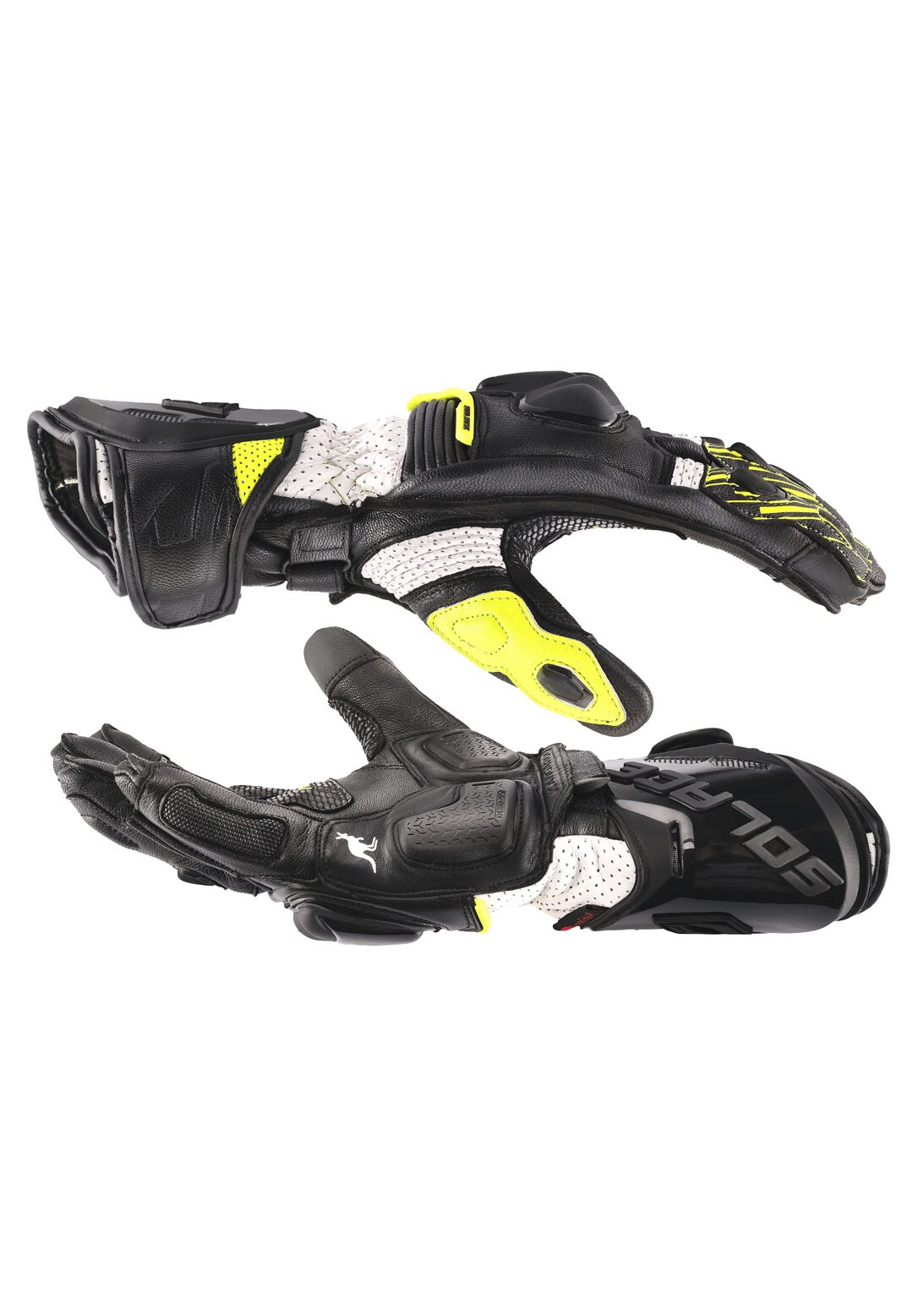 Solace Furious Gloves V3.0 CE Black Neon