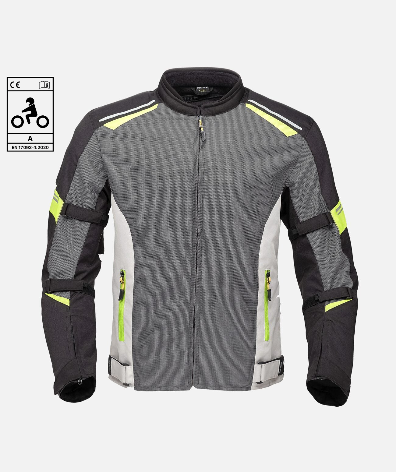 Solace Air-X Jacket V3.0 Black Neon
