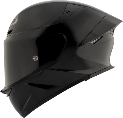 KYT TT Revo Plain Gloss Black