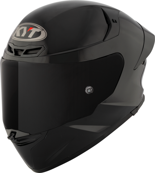 KYT TT Revo Plain Gloss Black