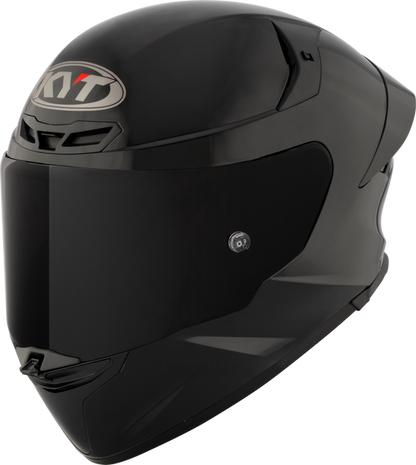 KYT TT Revo Plain Gloss Black