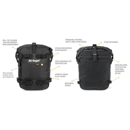 Kriega US-10 Drypack (Black)