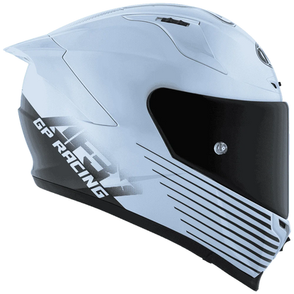 Motorcycle  Light sea blue anti-scratch treated visor pinlock helmet KYT striker