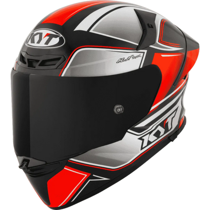 KYT TT-REVO TOURIST RED FLUO HELMET