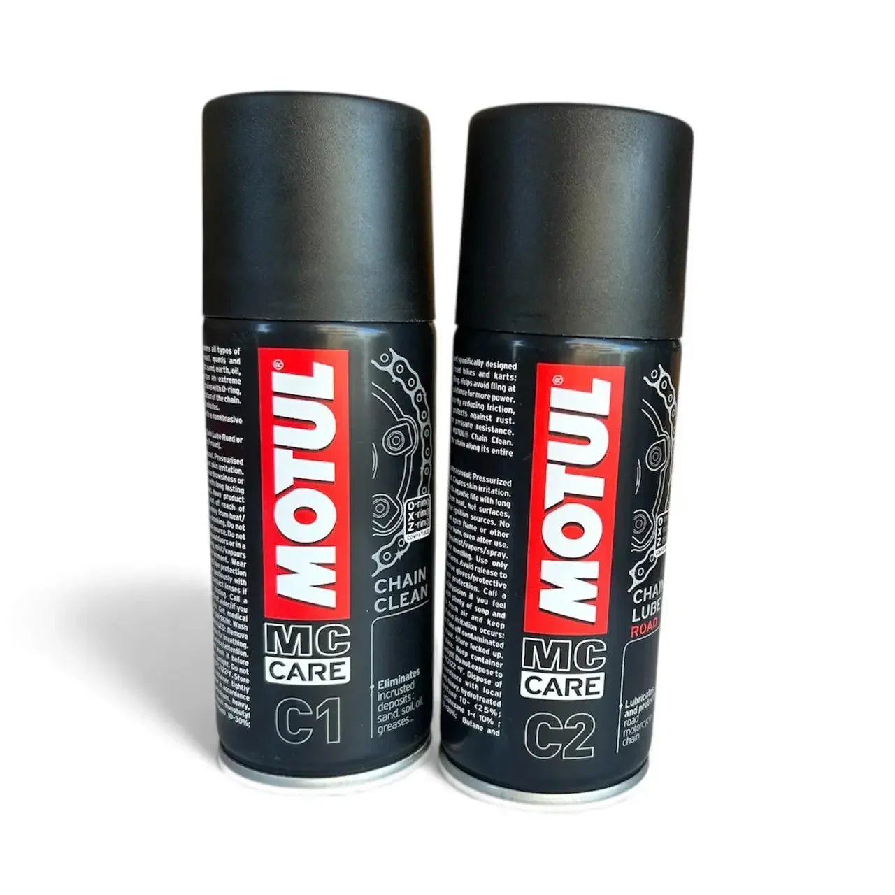 Motul Chain Maintenance Kit [C1 + C2 + Brush + Cloth]