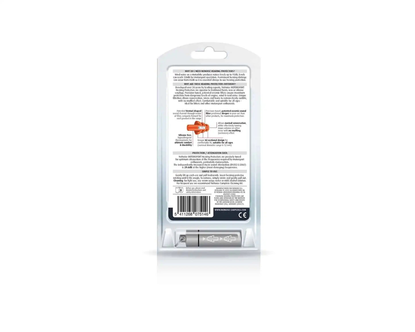 Nonoise Motor Earplugs