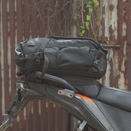 Motorcycle  black tail bag waterproof 