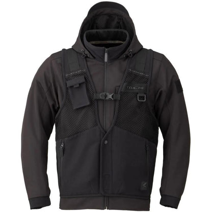 RS Taichi Overlap Mesh Parka Jacket